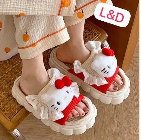 тапочки sanrio,домашние тапочки,женские тапочки,тапочки для девочек,милые тапочки