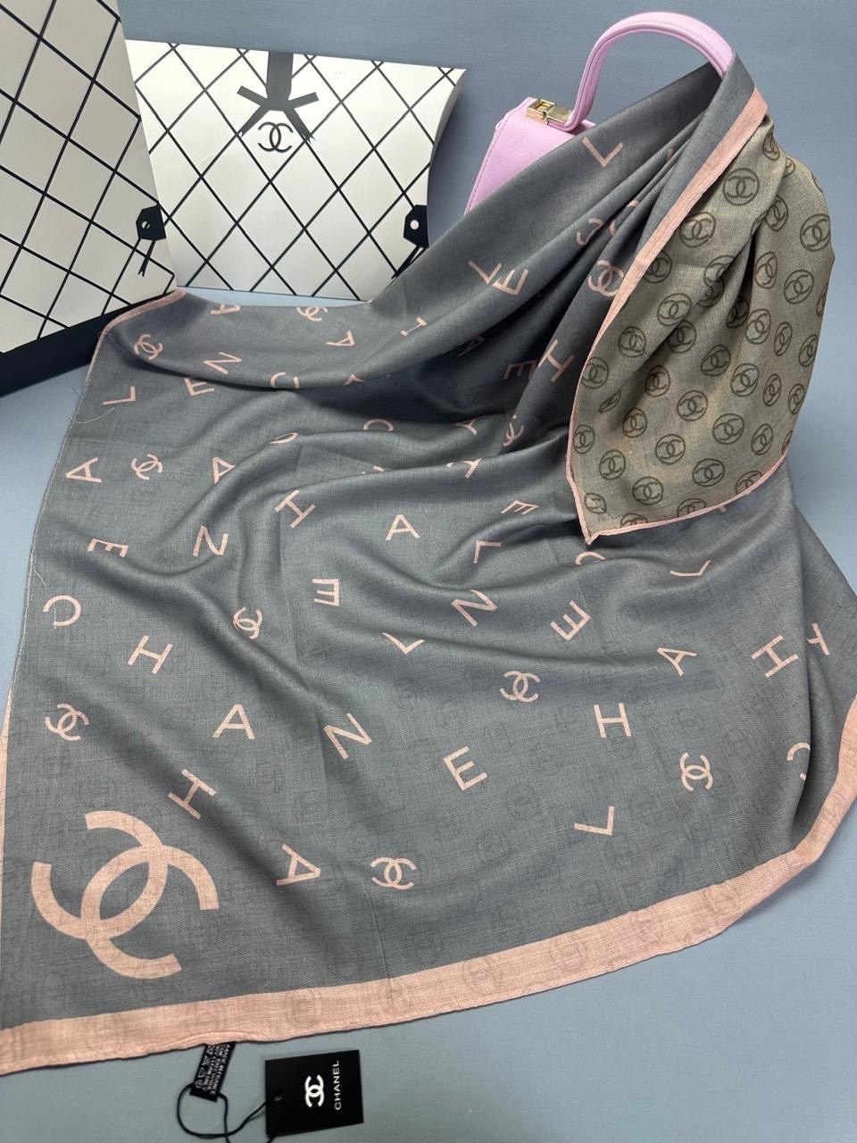 платок chanel,платки шанель,брендовый платок,шелковый платок chanel,шарфы и платки