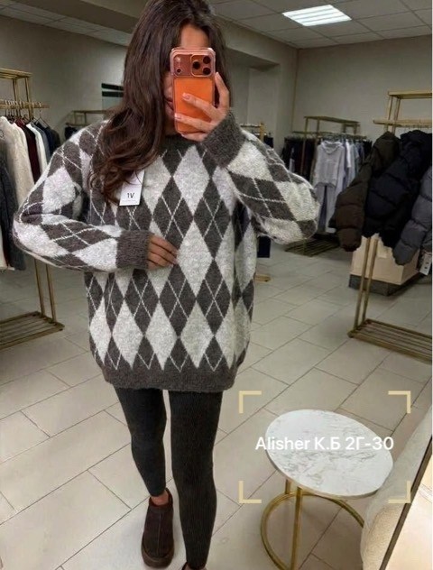 gradient square knit sweater,свитер,модный джемпер,gradient square knit sweater black,женские свитера