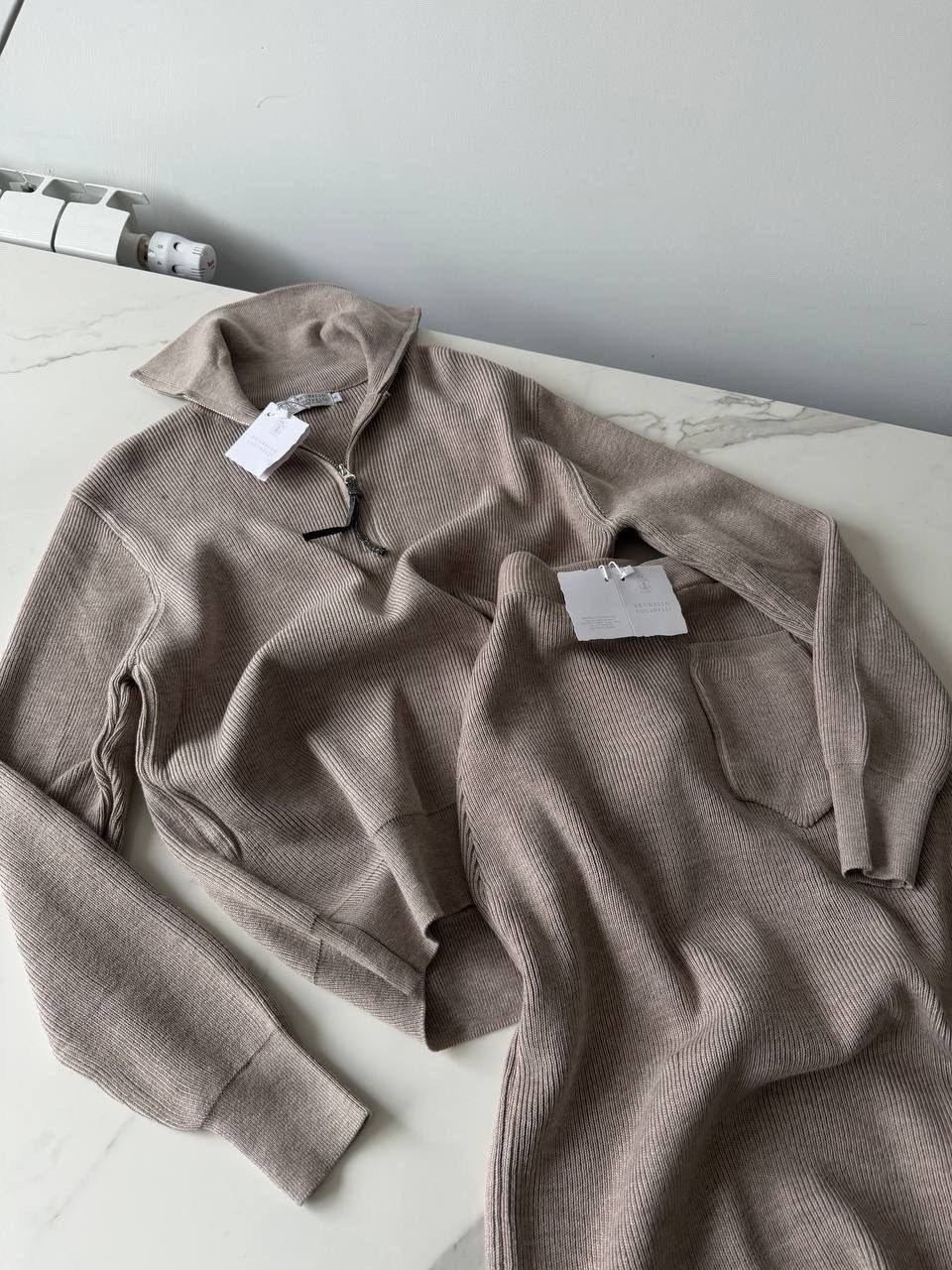 свитер с горлом на молнии оверсайз kk fashion,свитер женский,модные свитера,свитер с замком,женская кофта