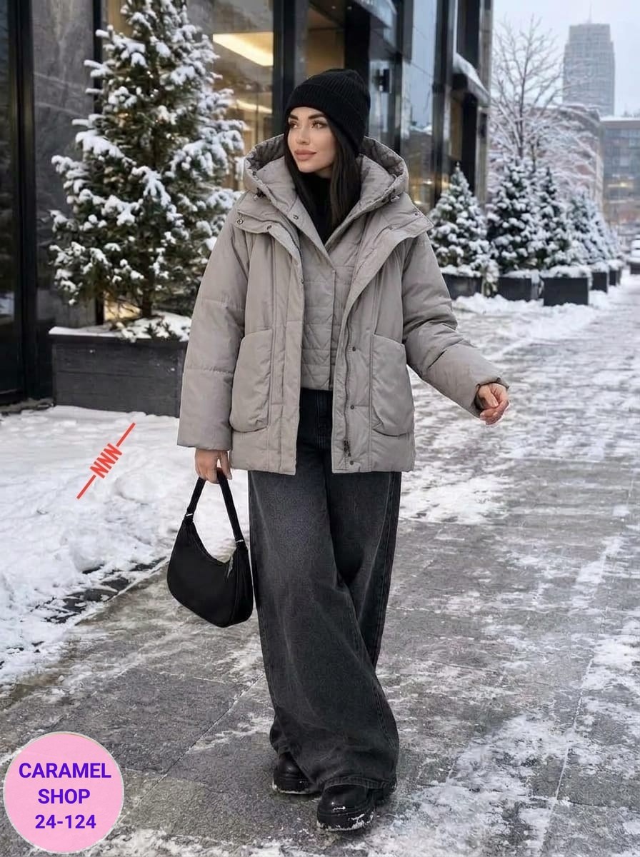 куртка оверсайз,пуховик короткий зимняя куртка оверсайз с капюшоном milania style 262186173,куртка оверсайз женская,куртка зимняя оверсайз,куртка теплая