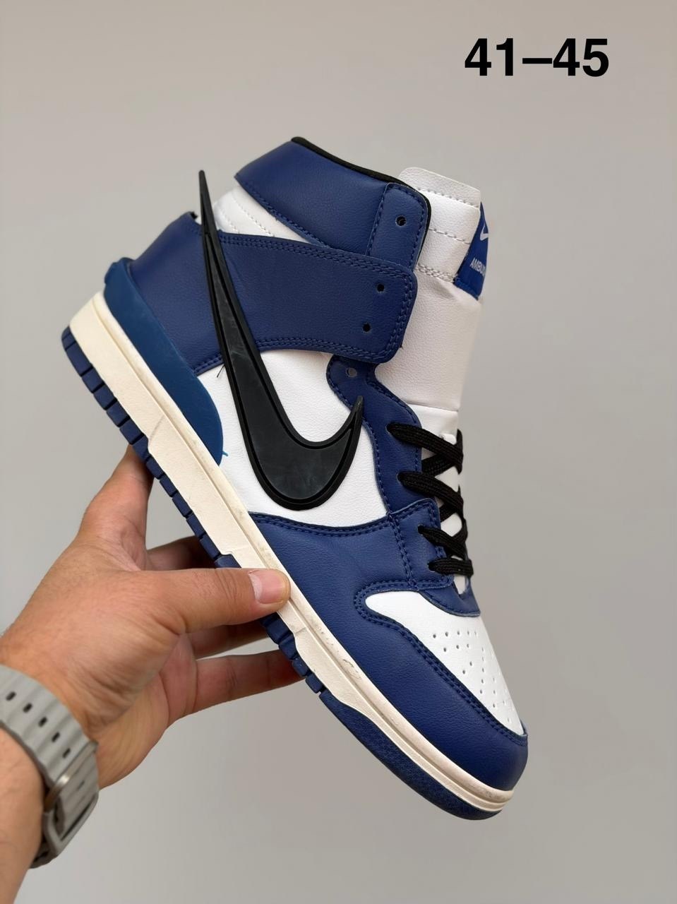 кроссовки,кроссовки найк данки,ambush x nike dunk high deep royal,высокие кроссовки,nike dunk sb