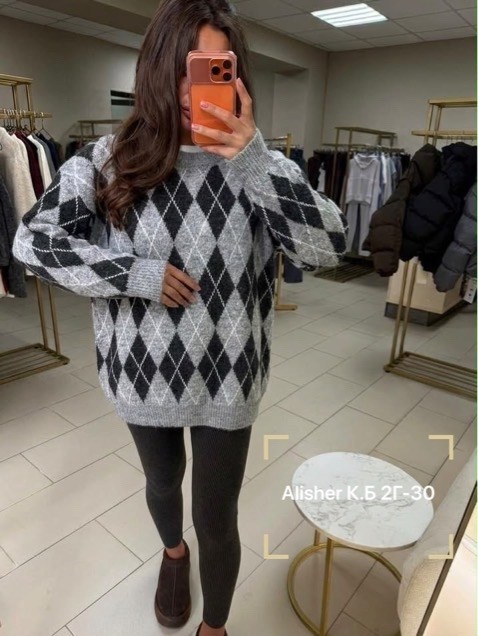 gradient square knit sweater,свитер,модный джемпер,gradient square knit sweater black,женские свитера