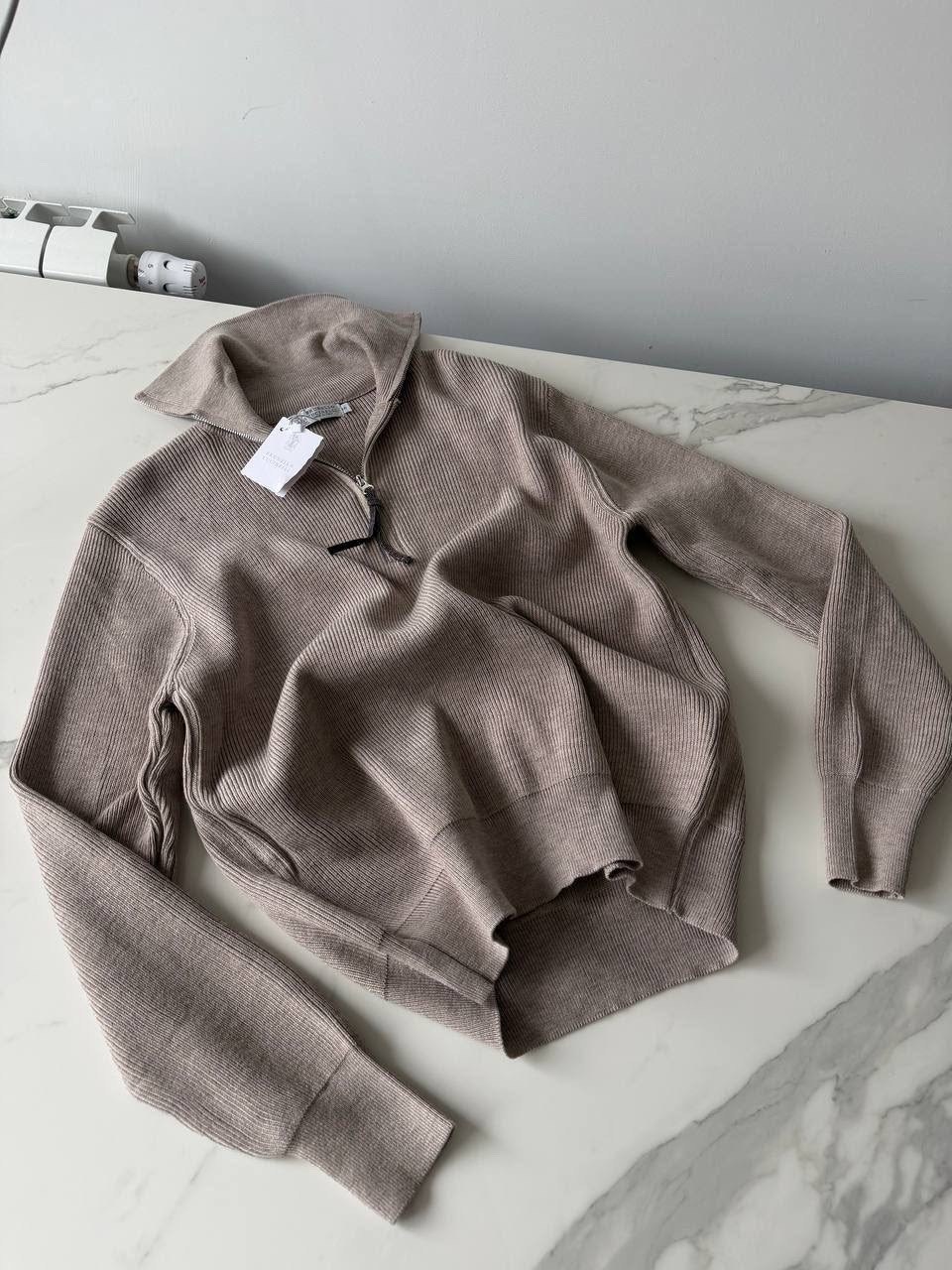 свитер с горлом на молнии оверсайз kk fashion,свитер женский,модные свитера,свитер с замком,женская кофта