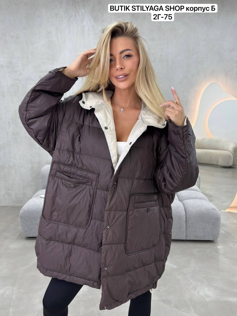куртка зимняя длинная с капюшоном thh shop,куртка зимняя удлиненная с капюшоном hanan fashion,куртка женская,пуховики оверсайз,пуховик женский