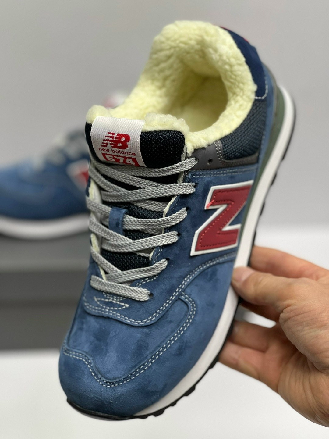 кроссовки new balance 574,зимние кроссовки new balance 574,кроссовки new balance,кроссовки new balance 574 синие на меху,кроссовки мужские new balance 574