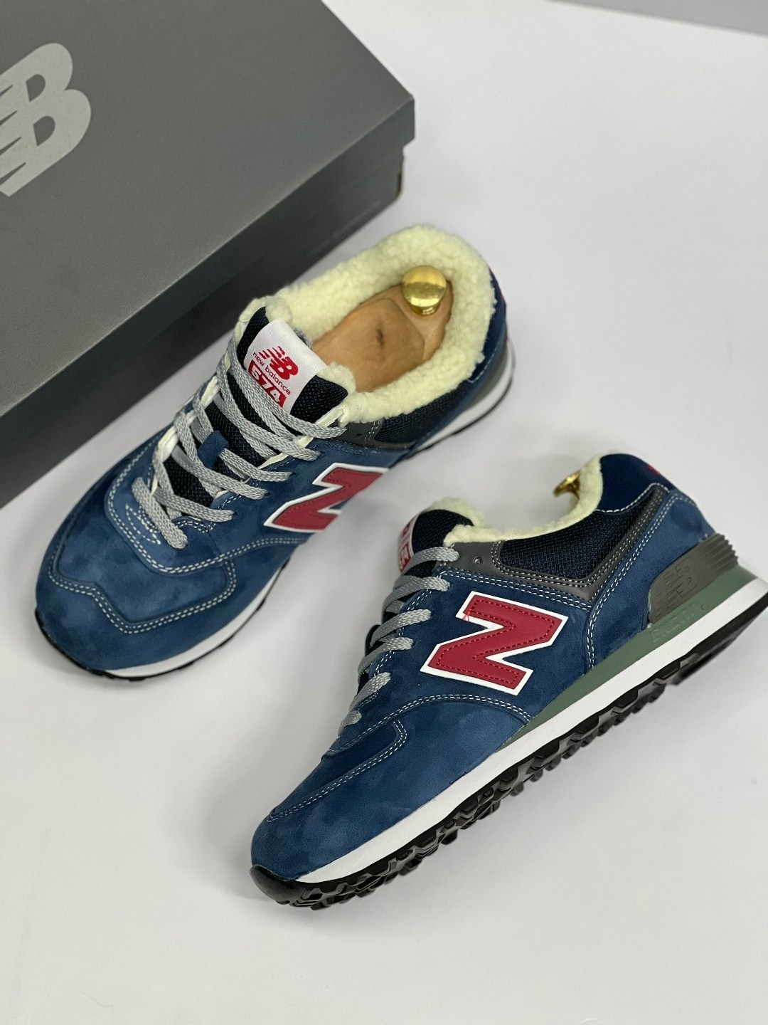 кроссовки new balance 574,зимние кроссовки new balance 574,кроссовки new balance,кроссовки new balance 574 синие на меху,кроссовки мужские new balance 574