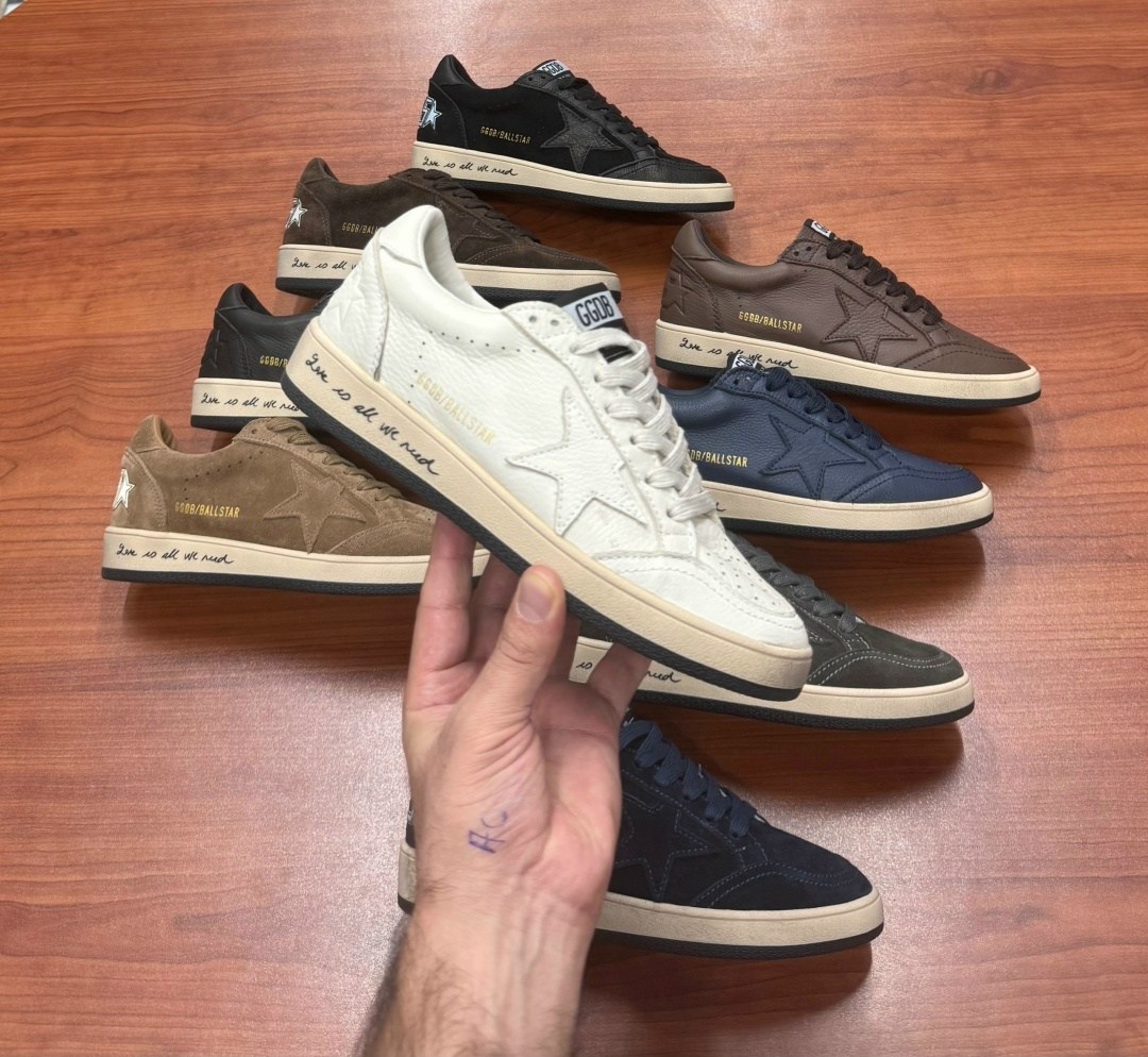 ,коричневые кроссовки ball star golden goose anthracite silver,низкие кроссовки,мужской кроссовки,повседневные кроссовки