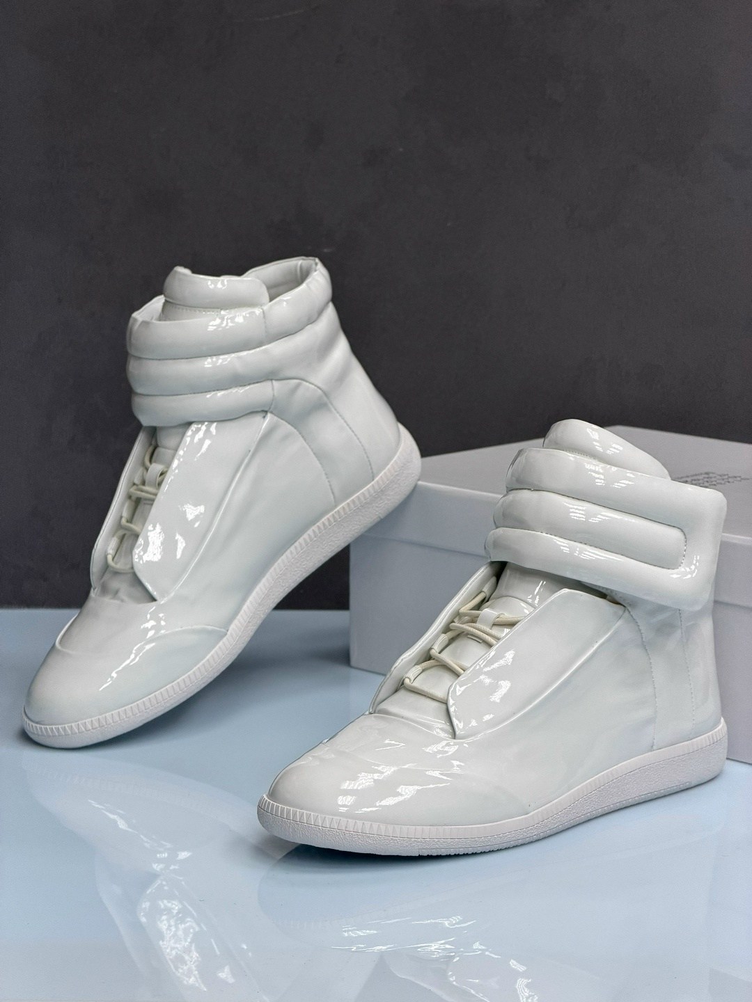 мейсон марджела кроссовки высокие,кроссовки maison margiela future,кеды maison margiela future белого цвета,, maison margiela future high