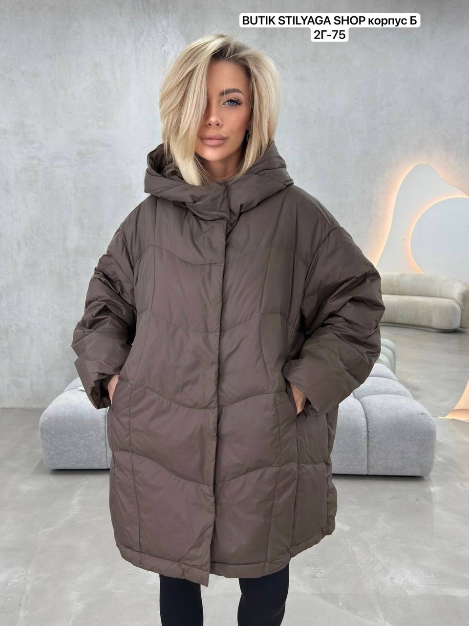 куртка зимняя длинная с капюшоном thh shop,куртка зимняя удлиненная с капюшоном hanan fashion,куртка женская,пуховики оверсайз,пуховик женский