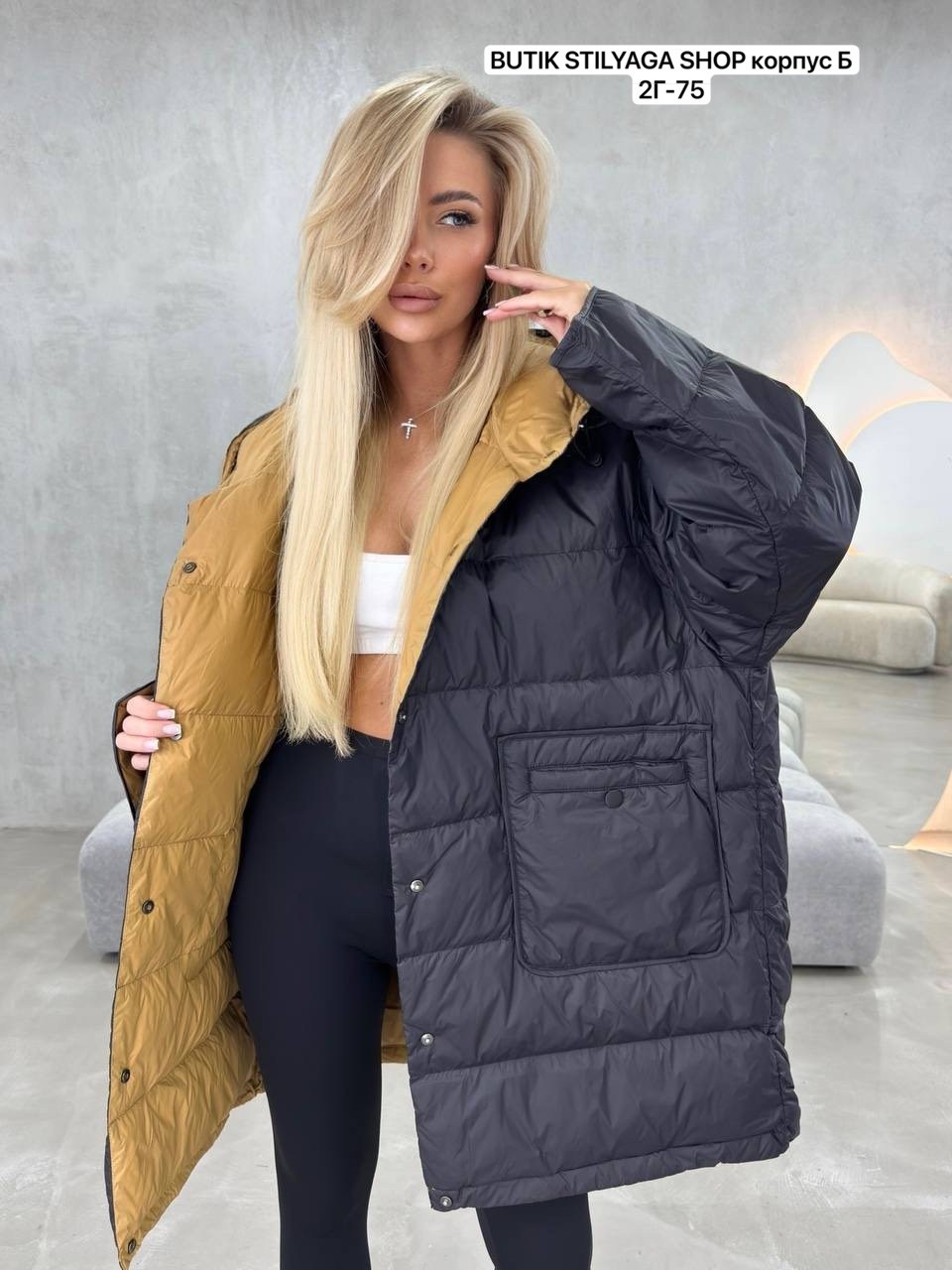 куртка зимняя длинная с капюшоном thh shop,куртка зимняя удлиненная с капюшоном hanan fashion,куртка женская,пуховики оверсайз,пуховик женский