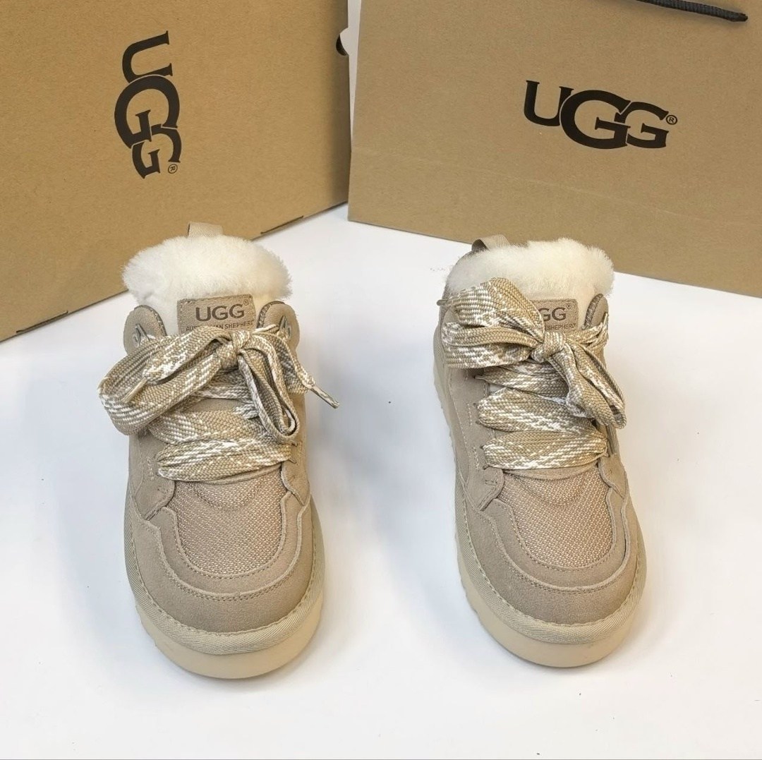 ugg кроссовки,,ugg женские,ugg женские ботинки с мехом lowmel beige,кроссовки зимние ugg lowmel женские