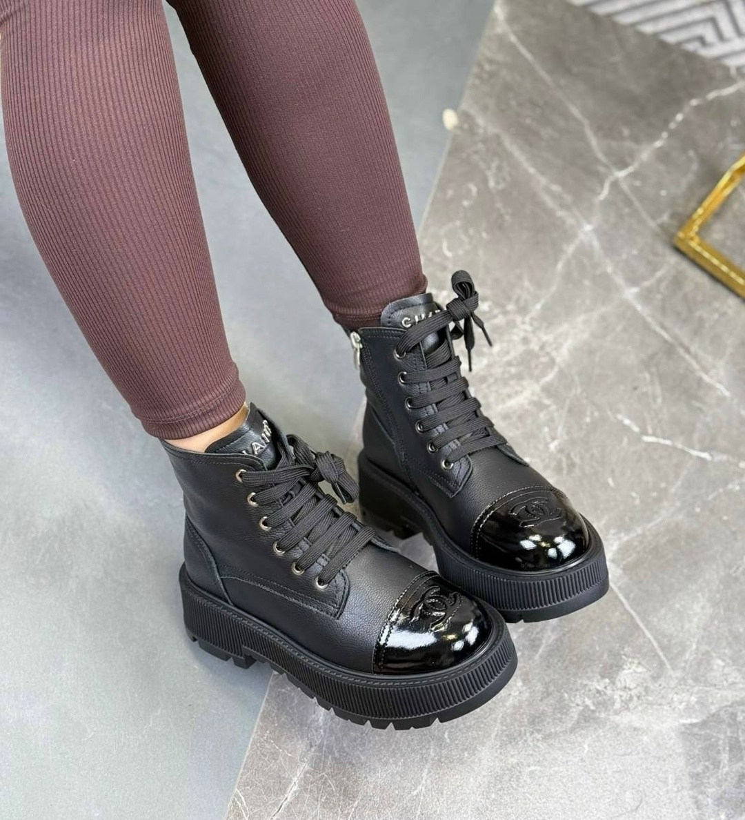 ботинки chanel,ботинки женские chanel,ботинки chanel черный,женские ботинки сапоги chanel,