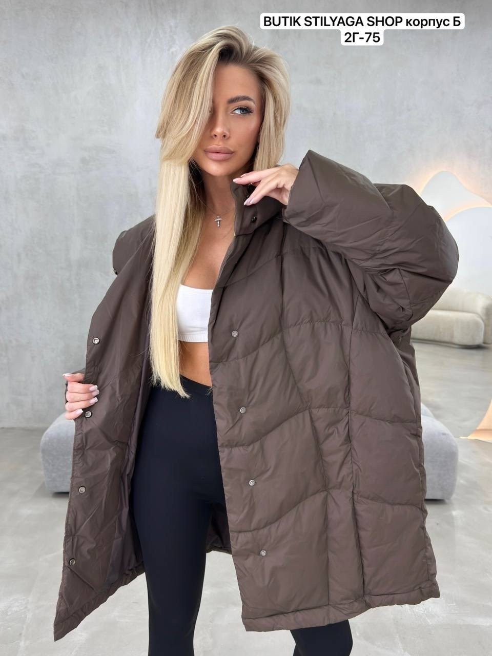 куртка зимняя длинная с капюшоном thh shop,куртка зимняя удлиненная с капюшоном hanan fashion,куртка женская,пуховики оверсайз,пуховик женский
