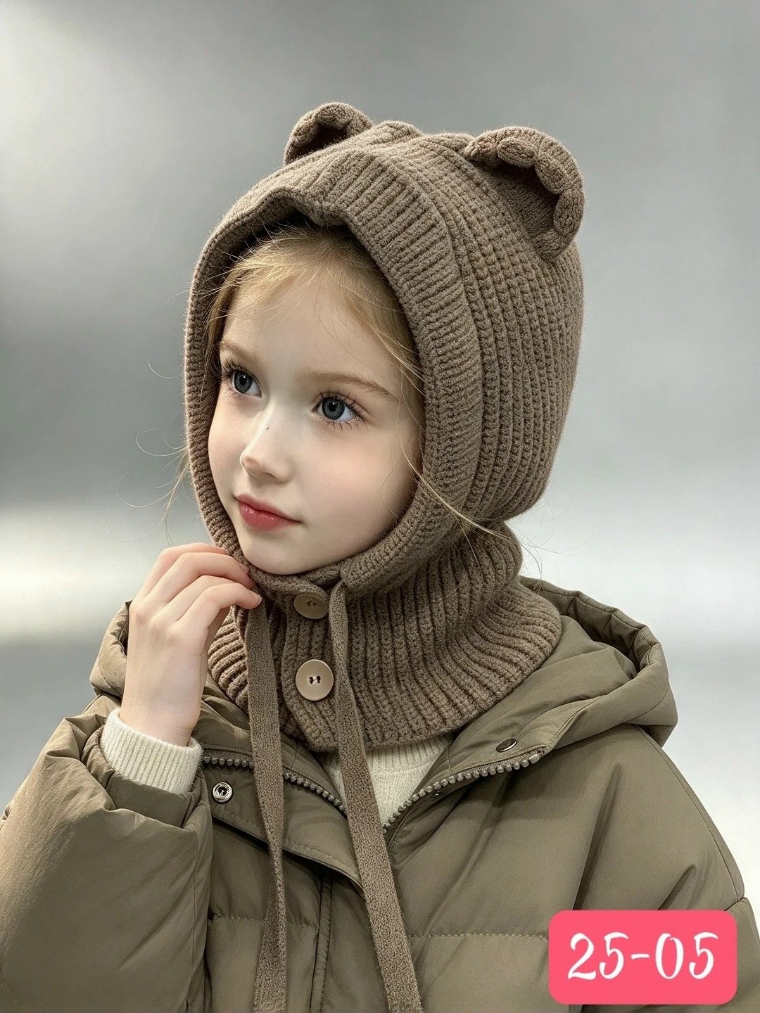 капор детский на флисе angelcaps,шапка шлем для девочки демисезонная поляярик,капор angelcaps,капор angelcaps с ушками,манишка детская