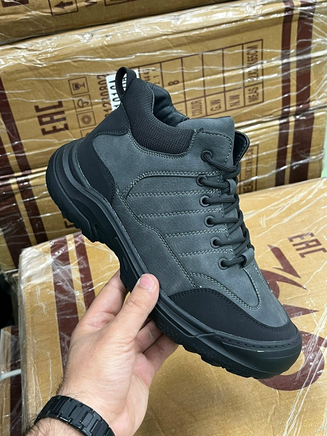 мужские зимние ботинки,мужские ботинки,ботинки зимние мужские m183-2 black,,ботинки