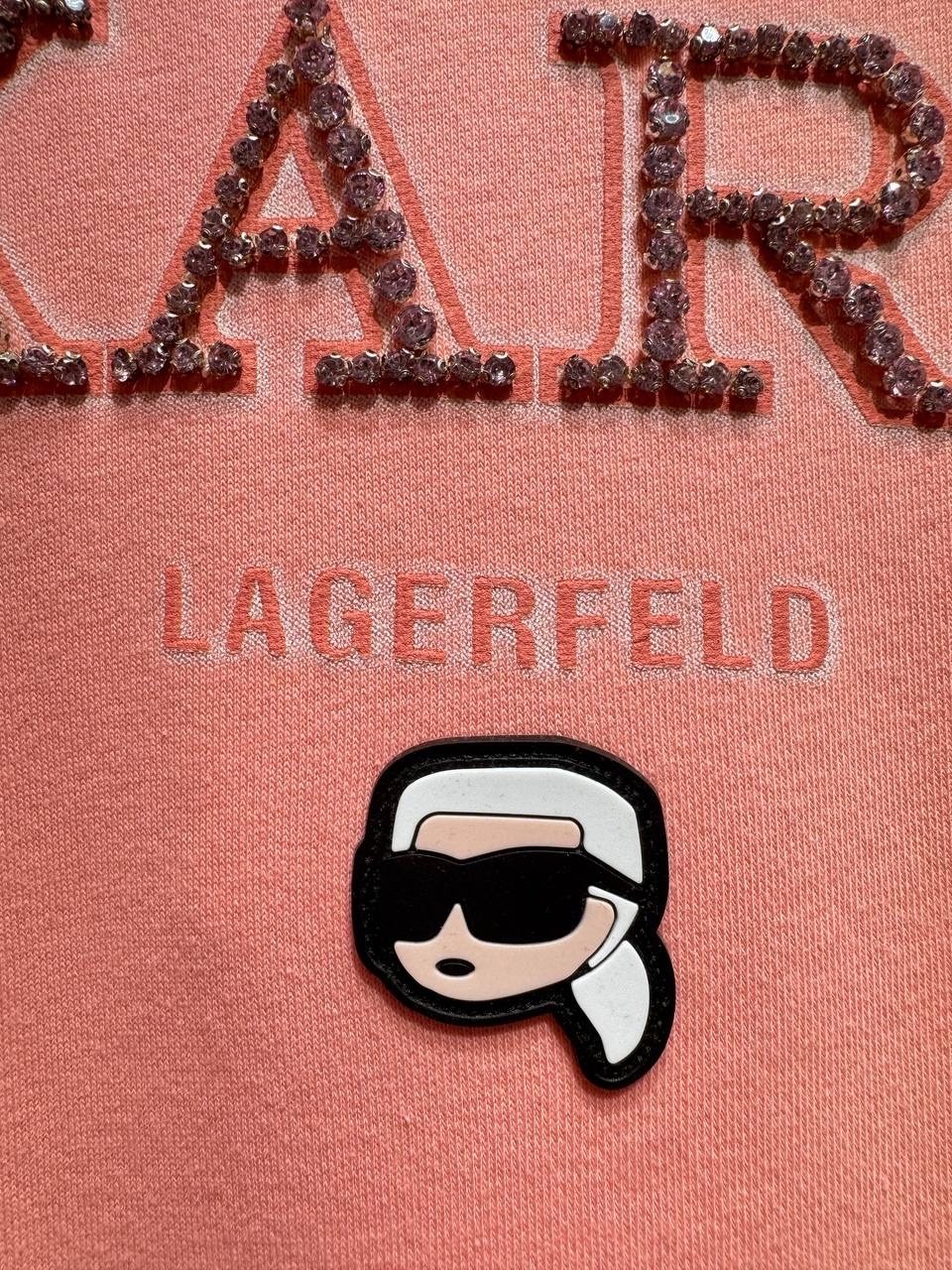 свитшот женский karl lagerfeld,karl lagerfeld свитшот,свитшот женская,толстовка karl lagerfeld,розовый свитшот