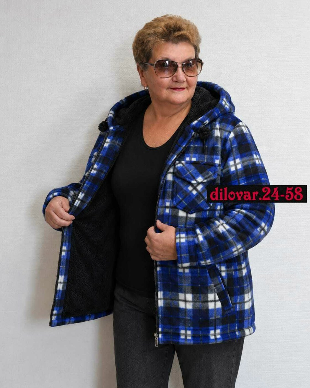 женская рубашка,рубашка оверсайз теплая в клетку удлиненная amy store,теплая рубашка,женская куртка,рубашка на меху