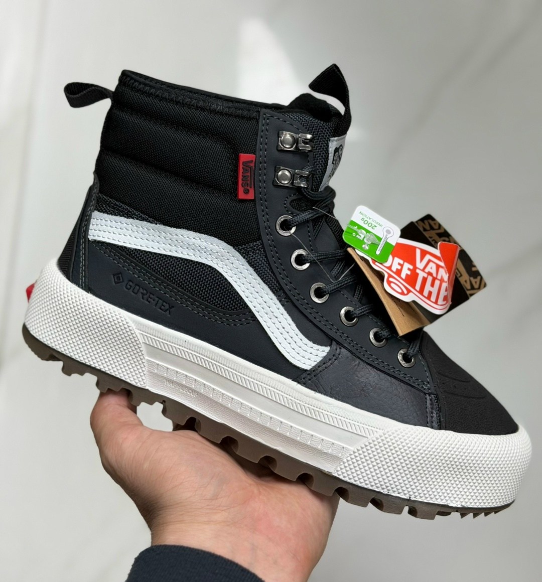 vans sk8 hi gore-tex mte 3,,ботинки sk8-hi gore-tex mte-3 vans черный,зимние кроссовки,мужская