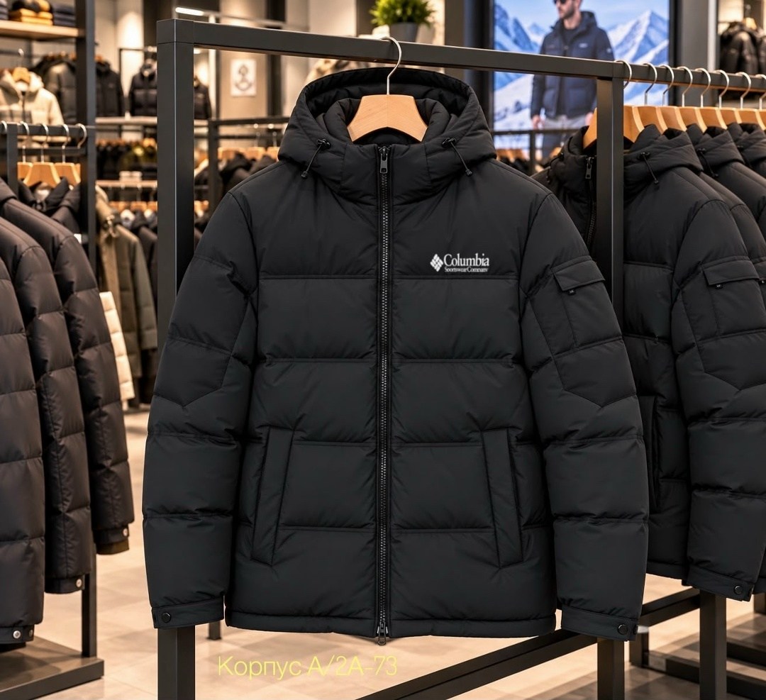 мужской пуховик columbia,пуховик columbia,куртка columbia,зимняя куртка puffect hooded jacket columbia,куртка утепленная мужская columbia pike lake