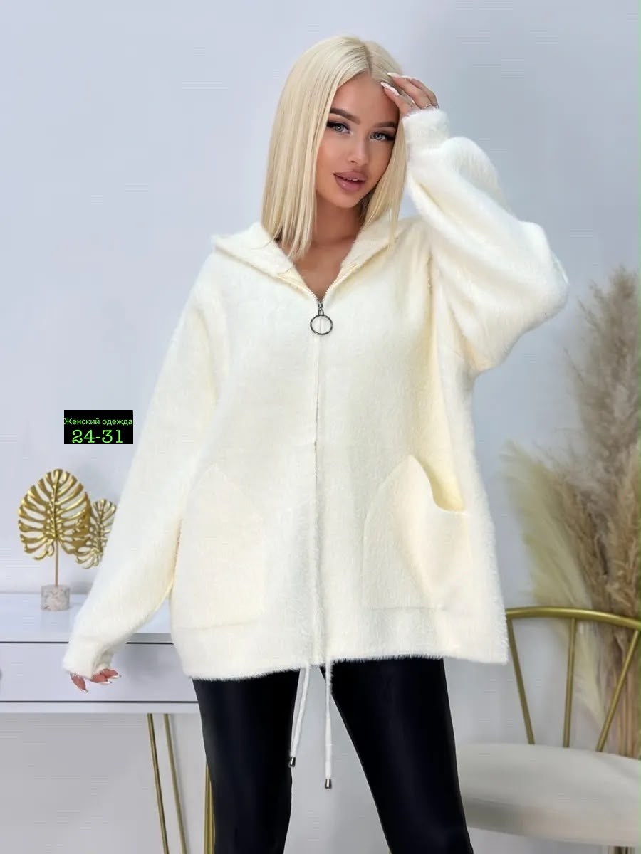 кардиган женский,кардиган,кофта женская с капюшоном,кардиган пушистый,куртка альпака женская