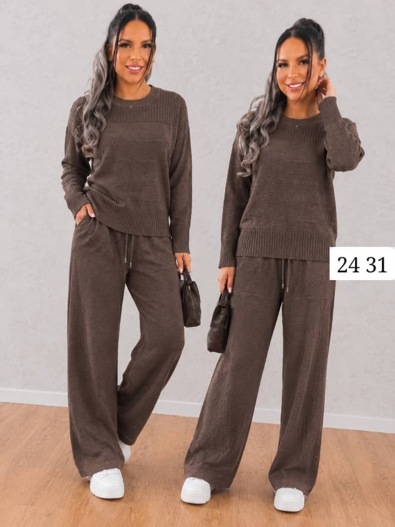 вязаный теплый костюм из трикотажа mix moda,трикотажный костюм женский вязаный брючный спортивный двойка,костюм женский трикотажный,костюм теплый трикотажный с брюками lucky fashion,брючный вязаный тр