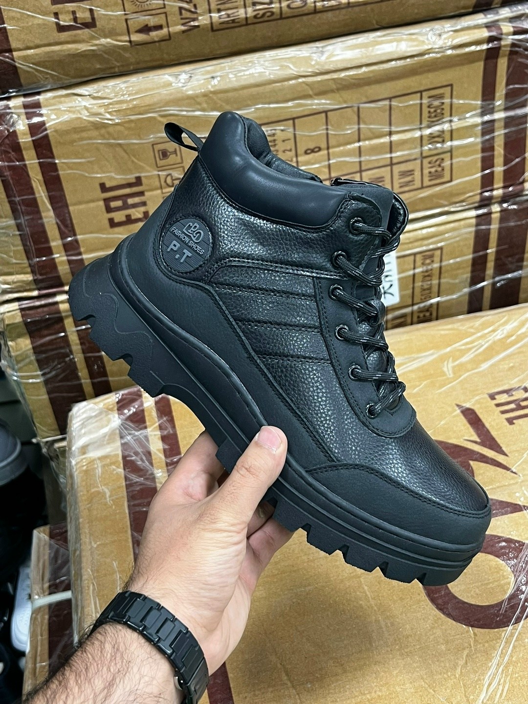 мужские зимние ботинки,мужские ботинки,ботинки зимние мужские m183-2 black,,ботинки