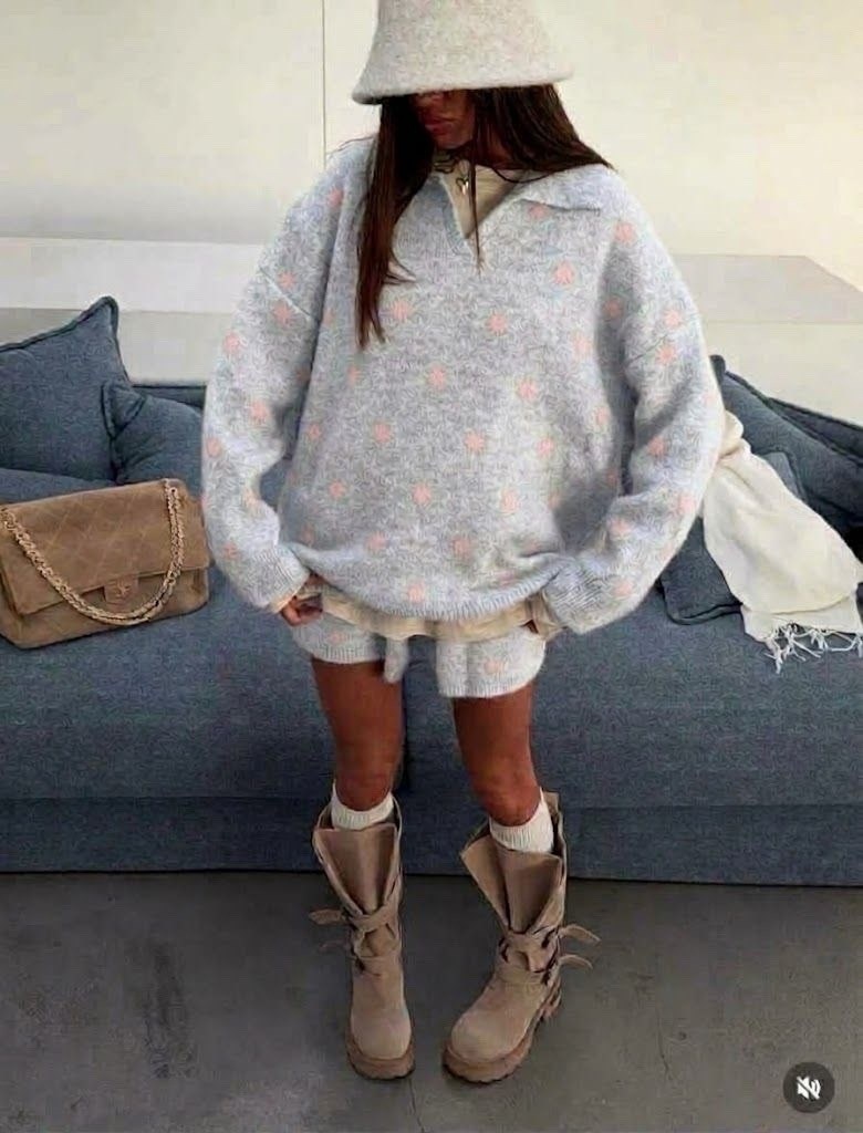 модные свитера,стильная пижама с шортами,вязаные свитера,oversized hoodie