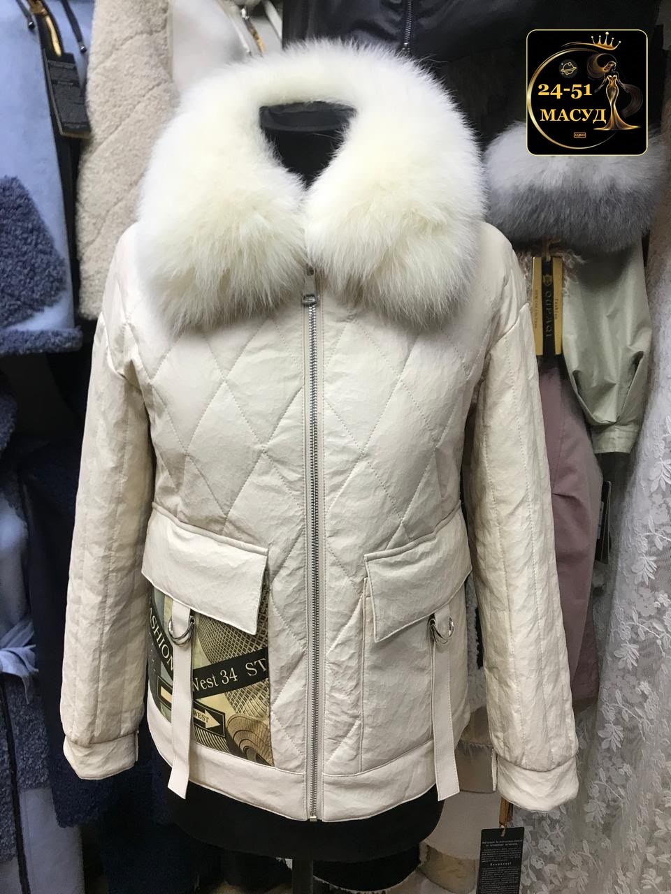 пуховик кожаный,модные пуховики,женский кожаный пуховик,куртка женская с мехом,женская зимняя куртка