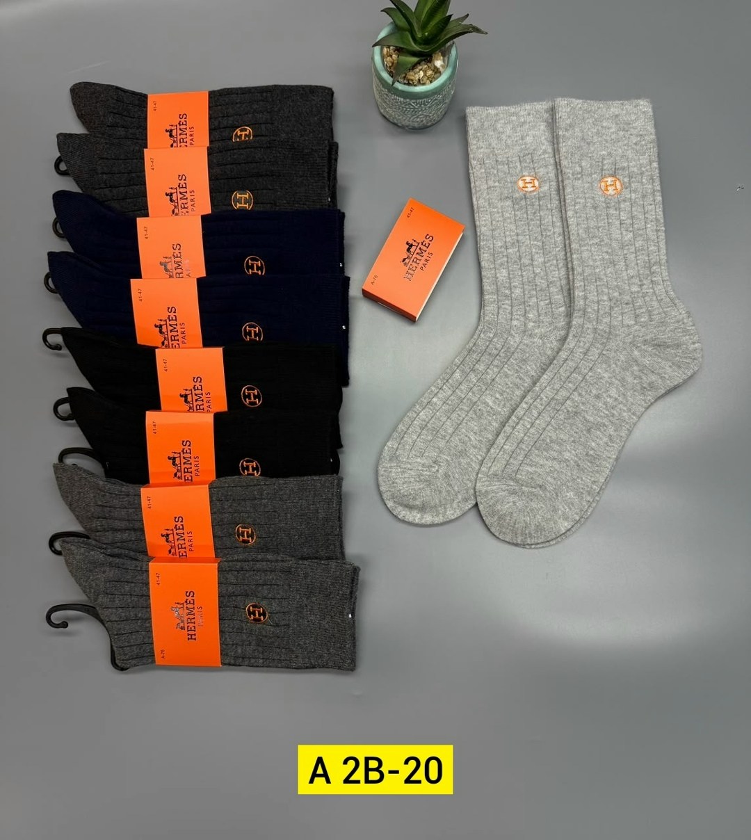 носки мужские,носки hermes,модные носки,носки набор,мужские носки набор