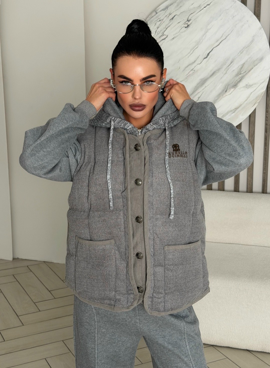 костюм тройка,стильные костюмы,miu miu женский серый костюм тройка premium,костюм тройка женский,серый костюм тройка женский