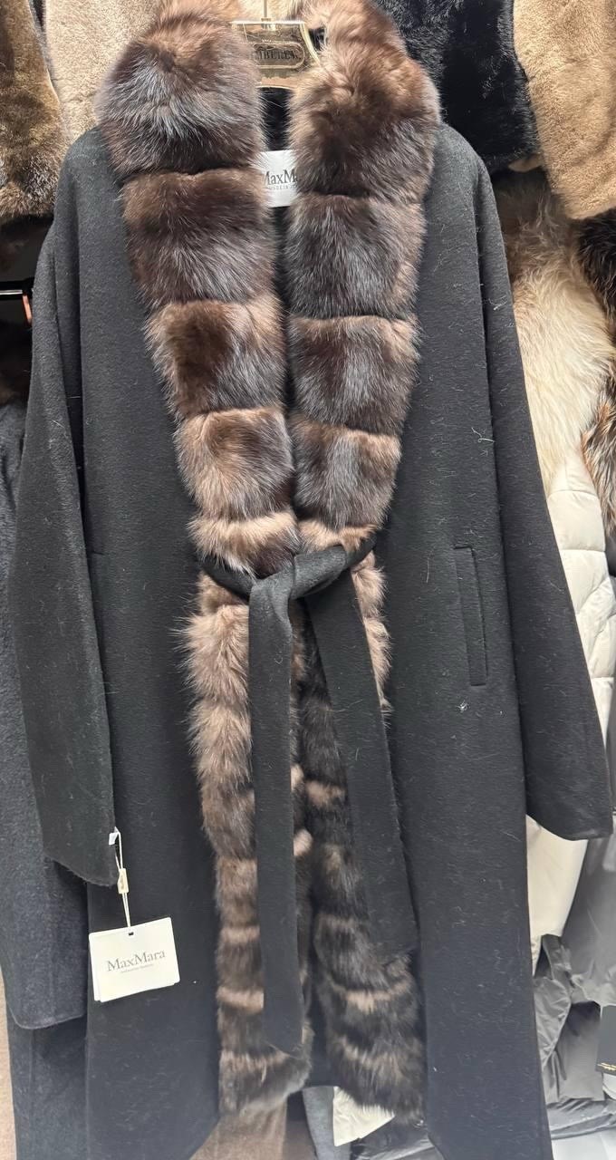 пальто с мехом,пальто с соболем,зимнее пальто с мехом,пальто с мехом соболя,пальто женское зимнее