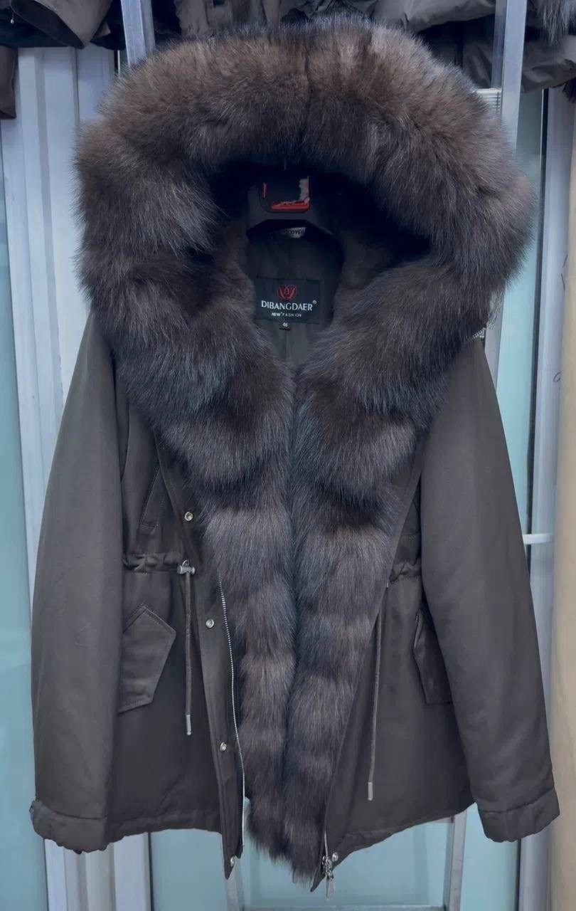 парка с натуральным мехом schikui_shop_furs,зимняя парка с натуральным мехом,парка с натуральным мехом,парка с мехом,меховая парка