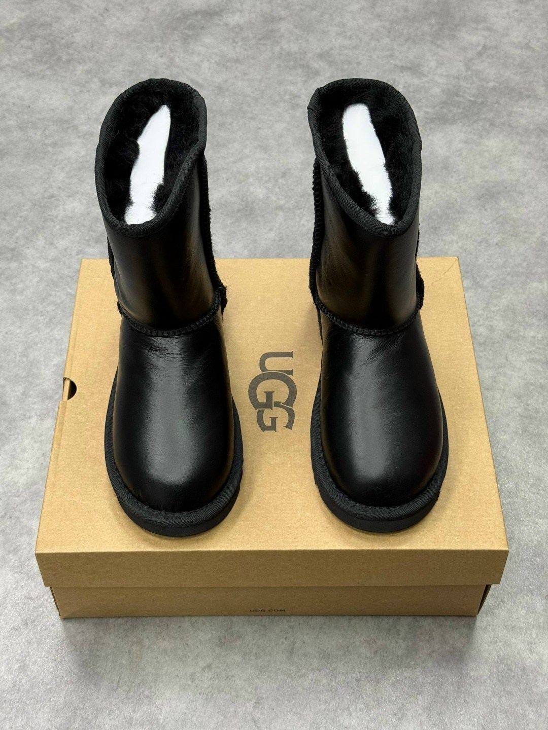 мужские угги ugg classic с мехом черные большие размеры,угги мужские,угги,,женские угги