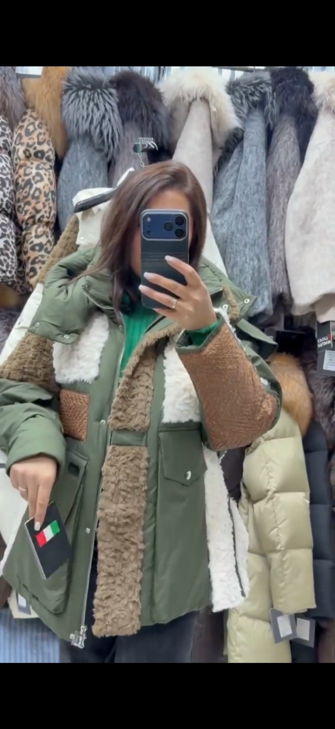 куртка демисезонная с меховыми вставками oksana utova brand,теплая куртка,демисезонная куртка,женская зимняя куртка,пуховик женский