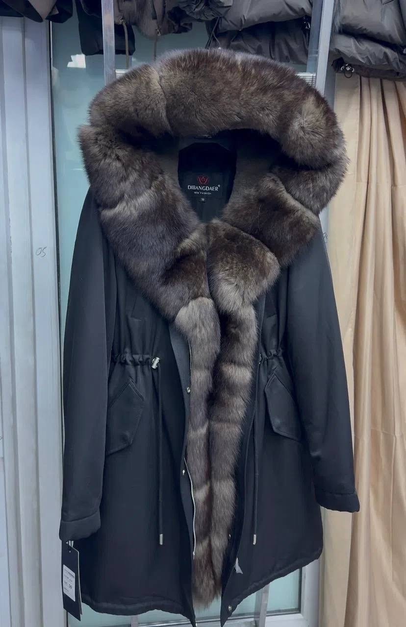 парка с натуральным мехом schikui_shop_furs,зимняя парка с натуральным мехом,парка с натуральным мехом,парка с мехом,меховая парка