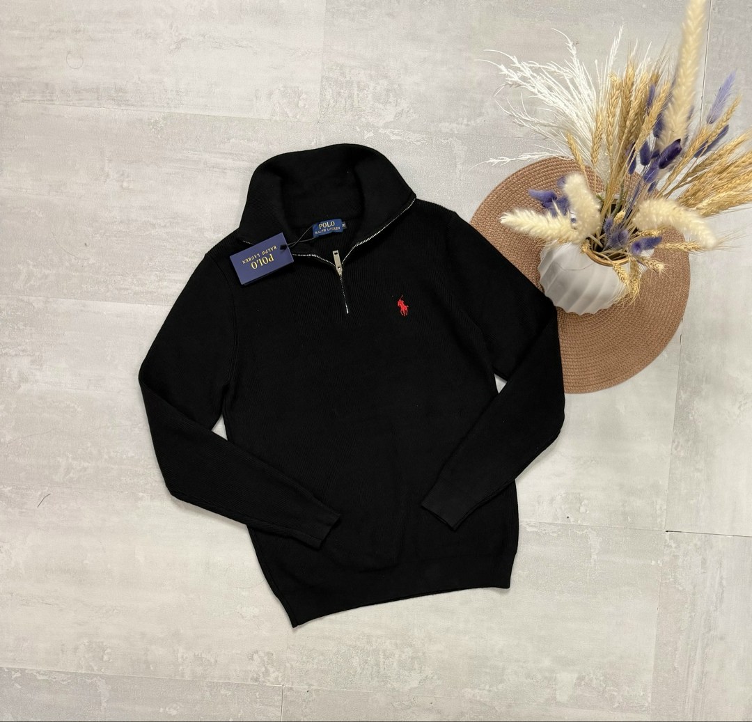 свитер polo ralph lauren,джемпер polo ralph lauren,ralph lauren свитер half zip,кофта мужская ralph lauren,джемпер polo ralph lauren черный