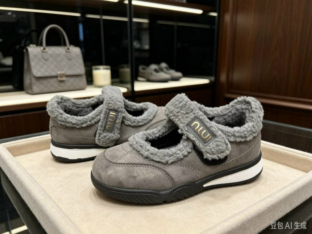 ,женская ,туфли-лоферы женские prada a131269 замшевые зимние с мехом серые,лоферы prada,зимние лоферы