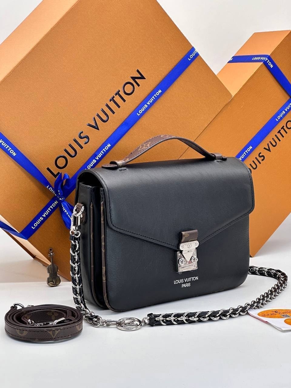 сумка женская louis vuitton,сумки кросс боди женские,сумкa louis vuitton,женская сумка louis vuitton lockme a125261 22/16 см чёрная,сумка женские