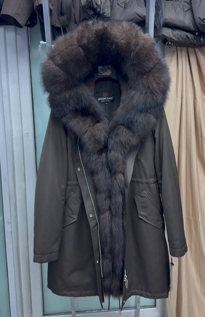 парка с натуральным мехом schikui_shop_furs,зимняя парка с натуральным мехом,парка с натуральным мехом,парка с мехом,меховая парка