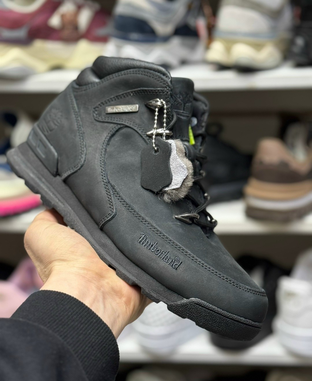 ботинки мужские timberland,ботинки зимние timberland,,ботинки timberland euro sprint hiker,кроссовки зимние тимберлэнд синие кожа