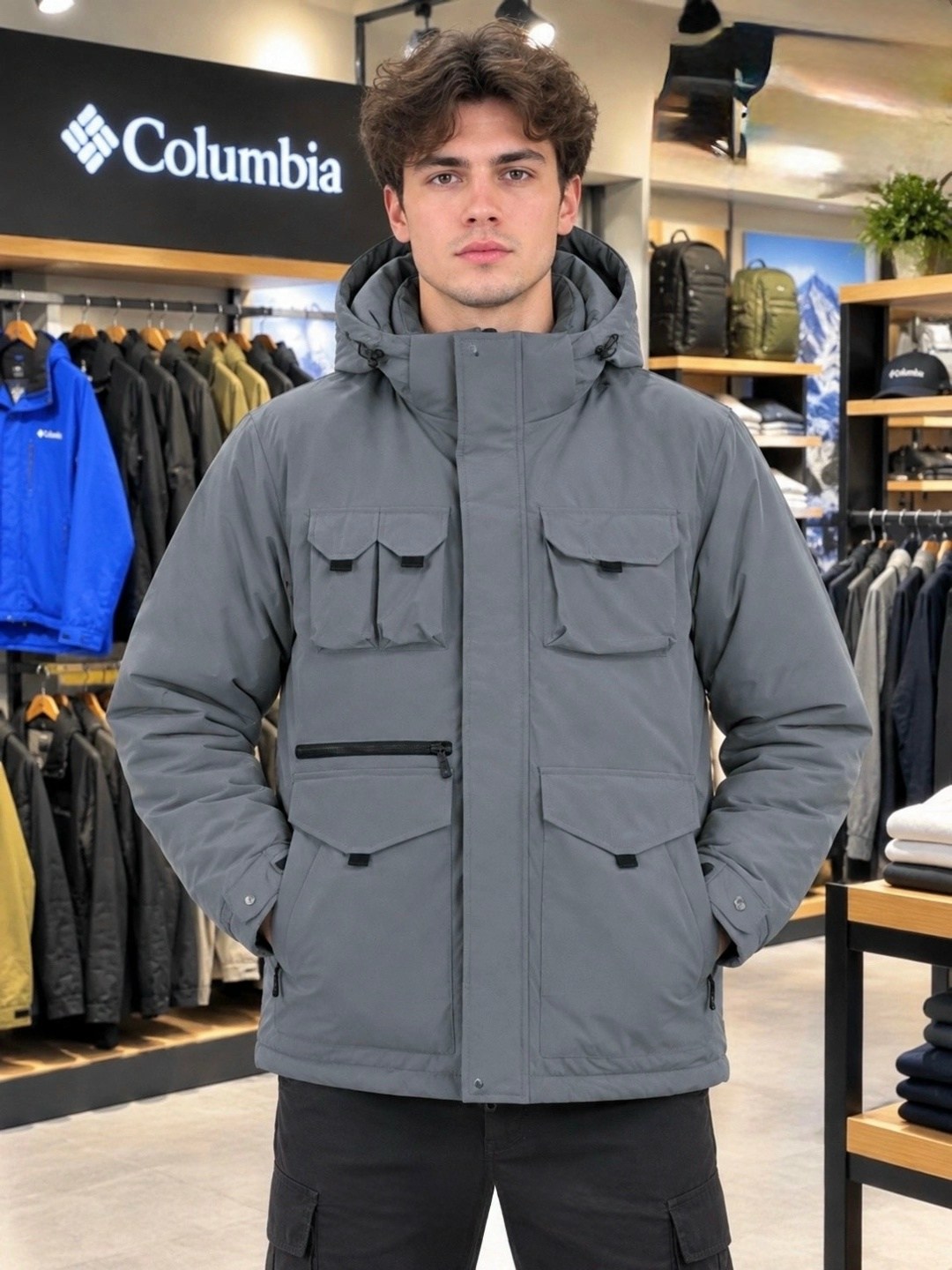куртка утепленная мужская columbia landroamer parka черный,куртка columbia,куртка утепленная columbia mount tabor,куртка columbia columbia,куртка зимняя columbia