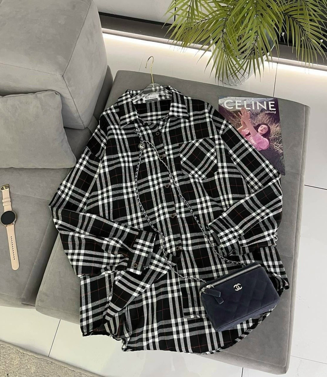 рубашка женская оверсайз в клетку,рубашка женская в клетку,burberry рубашка женская,рубашка burberry,рубашка женская в клетку модная