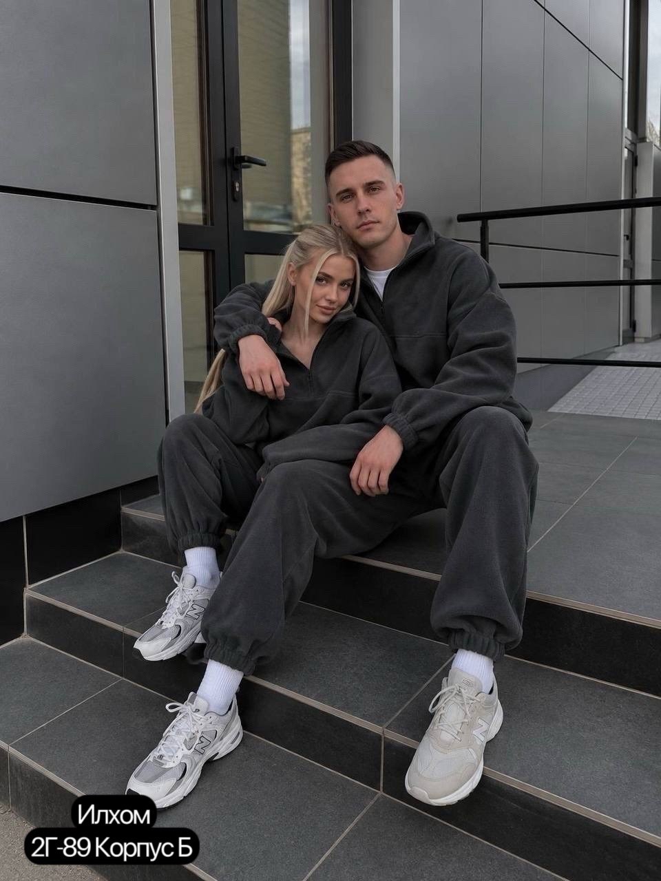костюмы парные спортивные,парный спортивный костюм теплый на флисе,парный костюм на флисе,парный спортивный костюм на флисе,спортивный костюм унисекс