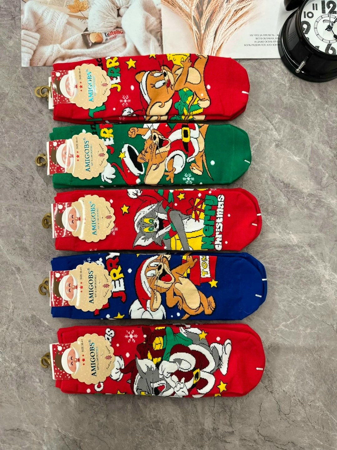 носки amigobs новый год 5 пар,носки amigobs новогодние подарки,новогодние набор носки,женские новогодние носки,новогодние носки