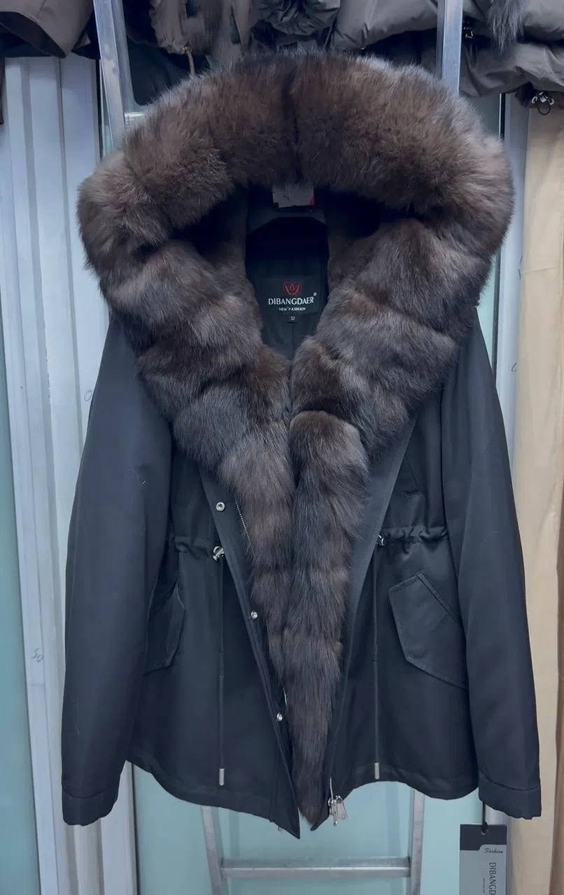 парка с натуральным мехом schikui_shop_furs,зимняя парка с натуральным мехом,парка с натуральным мехом,парка с мехом,меховая парка