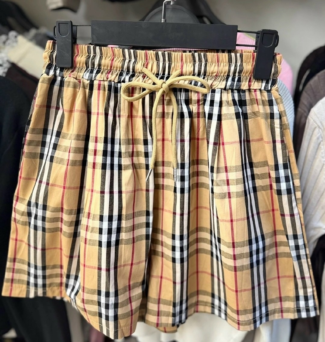 шорты burberry,шорты в клетку burberry,шорты в клетку vintage check burberry коричневый,шорты барбери,хлопковые шорты burberry