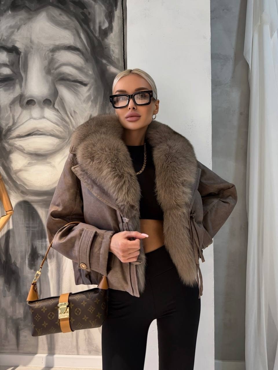 дубленка max mara,дублёнка с натуральным мехом,куртка с натуральным мехом,куртка дубленка,куртка женская с мехом