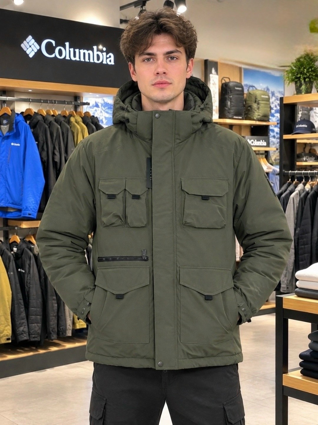 куртка утепленная мужская columbia landroamer parka черный,куртка columbia,куртка утепленная columbia mount tabor,куртка columbia columbia,куртка зимняя columbia