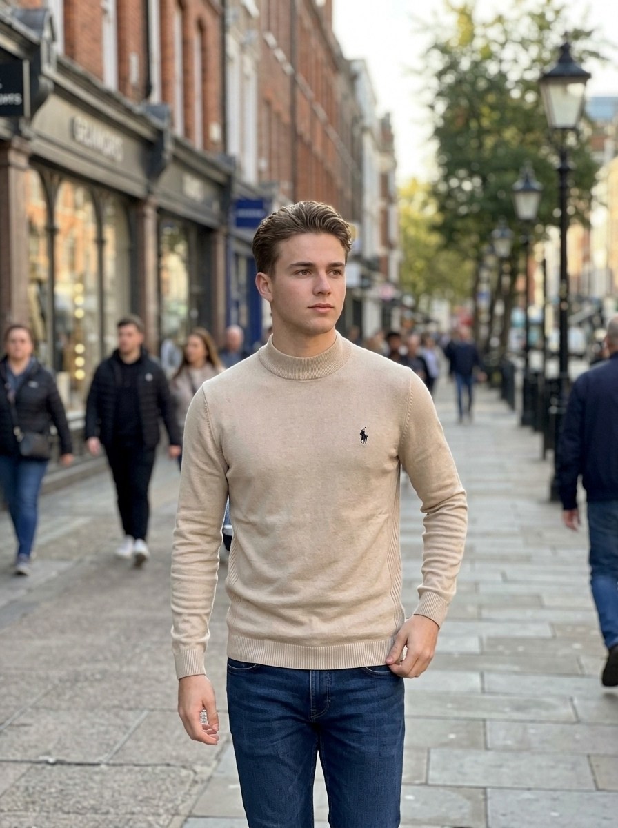 мужской свитер,джемпера мужские,синие мужские водолазки polo ralph lauren,свитер с воротником,свитер с высоким воротником